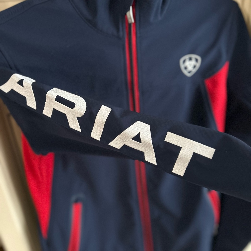 Ariat Women's Navy and Red Jacket